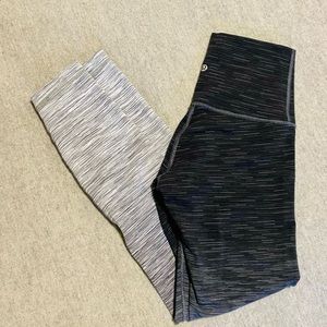 Lululemon Wunder Under High rise leggings